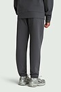 Tapered fit cotton French terry sweatpants 3 | GREY | Audimas