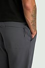 Tapered fit cotton French terry sweatpants 4 | GREY | Audimas