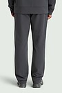 Straight fit cotton French terry sweatpant 2 | GREY | Audimas