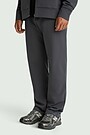 Straight fit cotton French terry sweatpant 4 | GREY | Audimas