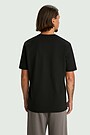 Cotton pique T-shirt 2 | BLACK | Audimas