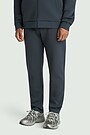Tapered fit cotton pique sweatpants 2 | BLUE | Audimas