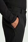 Outdoor stretch woven pants 4 | BLACK | Audimas