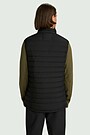 Lightweight down vest 4 | BLACK | Audimas