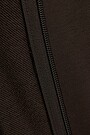 Cotton French terry full-zip sweatshirt 4 | BROWN | Audimas