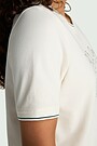 National collection pique T-shirt 3 | Cream | Audimas