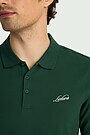 National collection pique polo shirt 3 | GREEN | Audimas