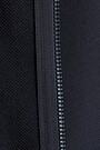 Cotton French terry full-zip hoodie 4 | GREY | Audimas