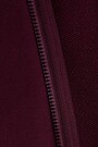 Cotton French terry full-zip hoodie 4 | PURPLE | Audimas
