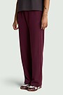 Cotton French terry sweatpants 2 | PURPLE | Audimas