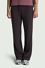 Cotton French terry sweatpants 2 | BROWN | Audimas