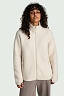 Full-zip sherpa fleece jacket 1 | WHITE | Audimas