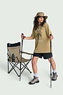 Short sleeves cotton T-shirt "Grass Snake" 1 | BROWN | Audimas