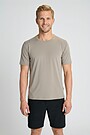 Lightweight synthetic T-shirt 1 | GREY | Audimas