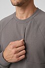 Crewneck sweatshirt 4 | GREY | Audimas