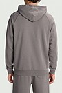 Full-zip cotton hoodie 2 | GREY | Audimas