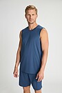 Synthetic jersey tank top 1 | Dark blue | Audimas