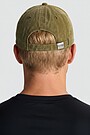 National collection retro washed cotton cap 4 | GREEN | Audimas
