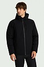 Down jacket with membrane 2 | BLACK | Audimas