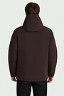 Down jacket with membrane 2 | BROWN | Audimas
