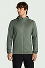 Outdoor full-zip hoodie 2 | GREEN | Audimas