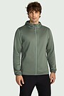 Outdoor full-zip hoodie 3 | GREEN | Audimas