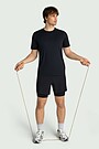 Lightweight synthetic T-shirt 4 | BLACK | Audimas