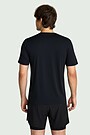 Lightweight synthetic T-shirt 2 | BLACK | Audimas