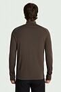 Merino wool half-zip sweatshirt 2 | Dark green | Audimas