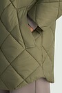 Oversized jacket with synthetic insulation 5 | GREEN | Audimas