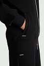 Cotton interlock bomber jacket 4 | BLACK | Audimas