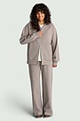 Cotton interlock bomber jacket 5 | GREY | Audimas