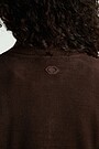 Velour bomber jacket 3 | BROWN | Audimas