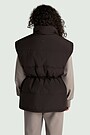 Oversized down vest 3 | BROWN | Audimas