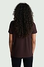 Lightweight synthetic T-shirt 2 | BROWN | Audimas