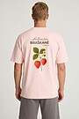 Short sleeves cotton T-shirt "Strawberry" 4 | PINK | Audimas