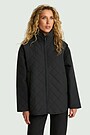 Quilted jacket with synthetic insulation 3 | BLACK | Audimas