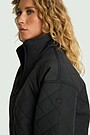 Quilted jacket with synthetic insulation 5 | BLACK | Audimas