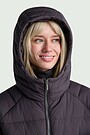 Short light down coat 4 | BROWN | Audimas