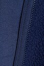 Textured full-zip sweatshirt 4 | BLUE | Audimas