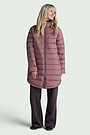 Short light down coat 1 | PINK | Audimas