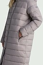 Coat with synthetic insulation 4 | GREY | Audimas