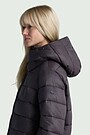 Coat with synthetic insulation 3 | BROWN | Audimas