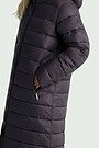 Coat with synthetic insulation 4 | BROWN | Audimas
