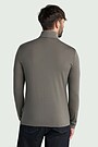 Lightweight merino wool roll neck top 2 | BROWN | Audimas