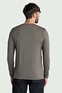 Lightweight merino wool long sleeve top 2 | BROWN | Audimas