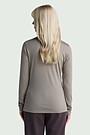 Lightweight merino wool roll neck top 2 | GREY | Audimas