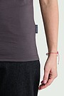 Lightweight merino wool T-shirt 3 | BROWN | Audimas