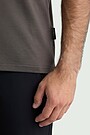 Lyocell and merino wool blend T-shirt 3 | Dark green | Audimas