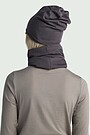 Lightweight merino wool beanie 4 | BROWN | Audimas